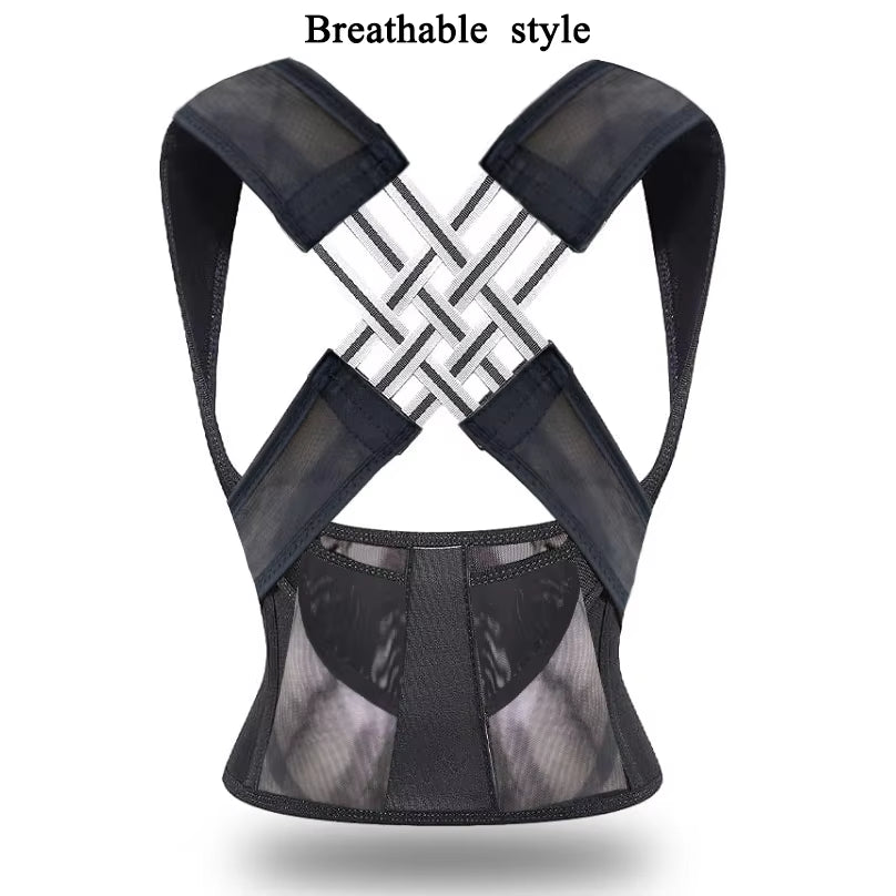 Dropshipping Back Posture Corrector Brace for Women Breathable Back Posture Correction Back Support Belt Shoulder Students Kid